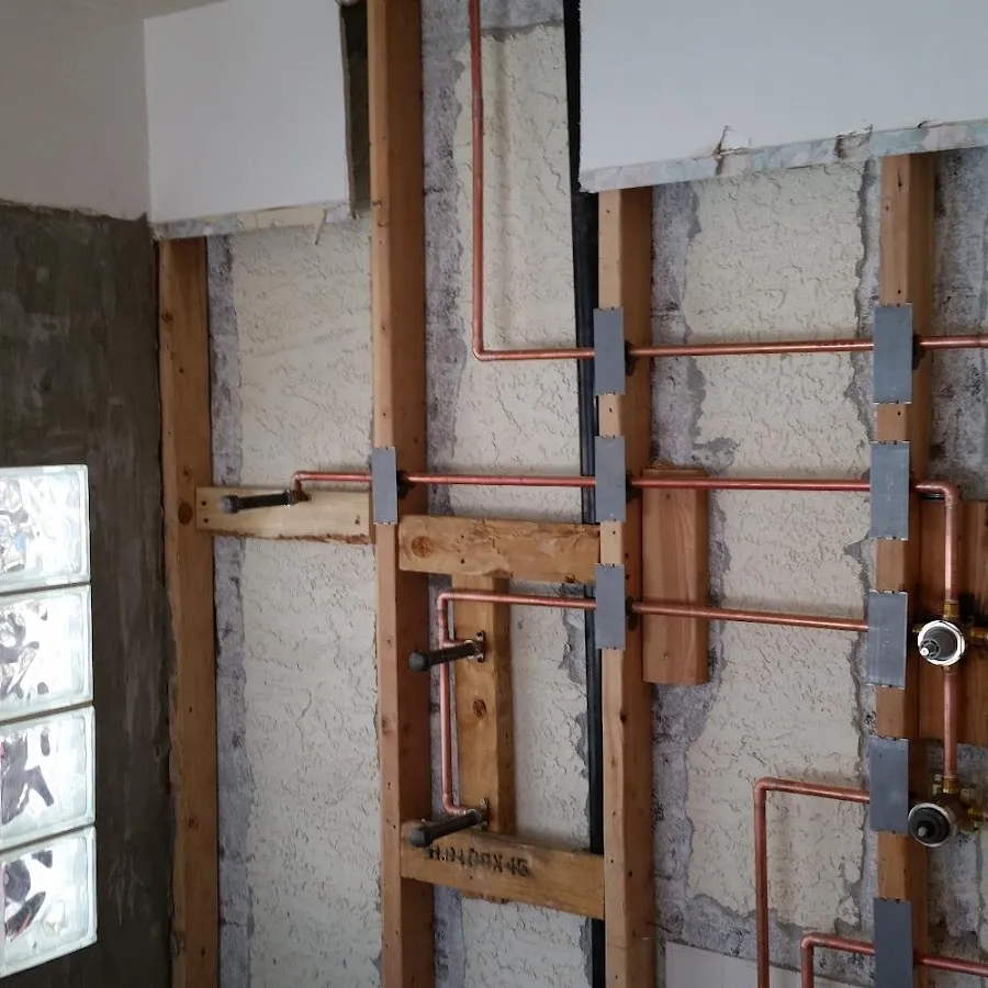 Copper pipe installation for Burst Pipe Repair in Floris